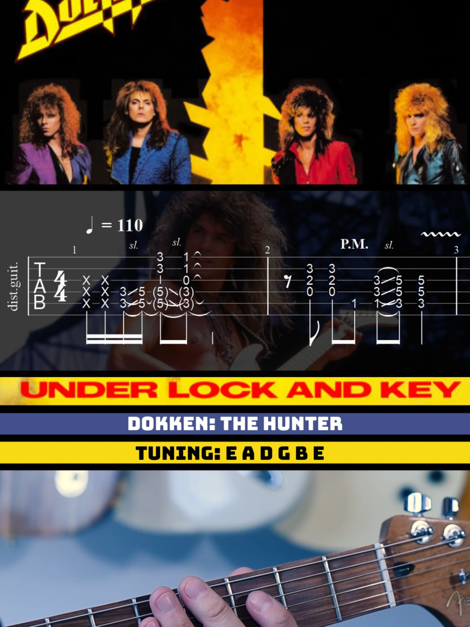 The Hunter guitar riff by Dokken.  Get the tab and Guitar Pro file for this riff—plus over 200 legendary riffs—in my GuitArmy Riff Factory course. Right now, get 30% off and master some of the greatest guitar riffs ever recorded. Use code RIFF30 at checkout to lock in your savings. Hit the link in my bio or search “GuitArmy” online to jump in. Don’t miss out! #dokken #guitar #guitarriff #guitarcover #80srock #guitarist #guitarplayer