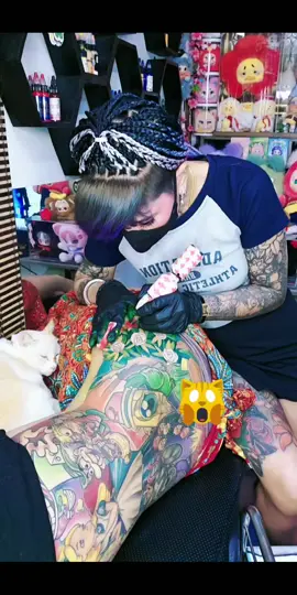 วันนี้ขึ้นlive กูพยายามเอาชนะ ตต. โดนปิดการมองเห็นทุกรอบ555#tiktoklive #whantattooart #ช่างสักหวานหวาน #whanxwhan #tattoo 