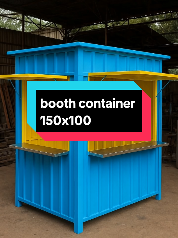 Siap mulai usaha tapi bingung tempat? 🚀 Booth container solusinya! ✅ Kuat & tahan lama ✅ Desain modern & estetik ✅ Bisa custom warna & ukuran Pesan sekarang, wujudkan usaha impianmu! ✨