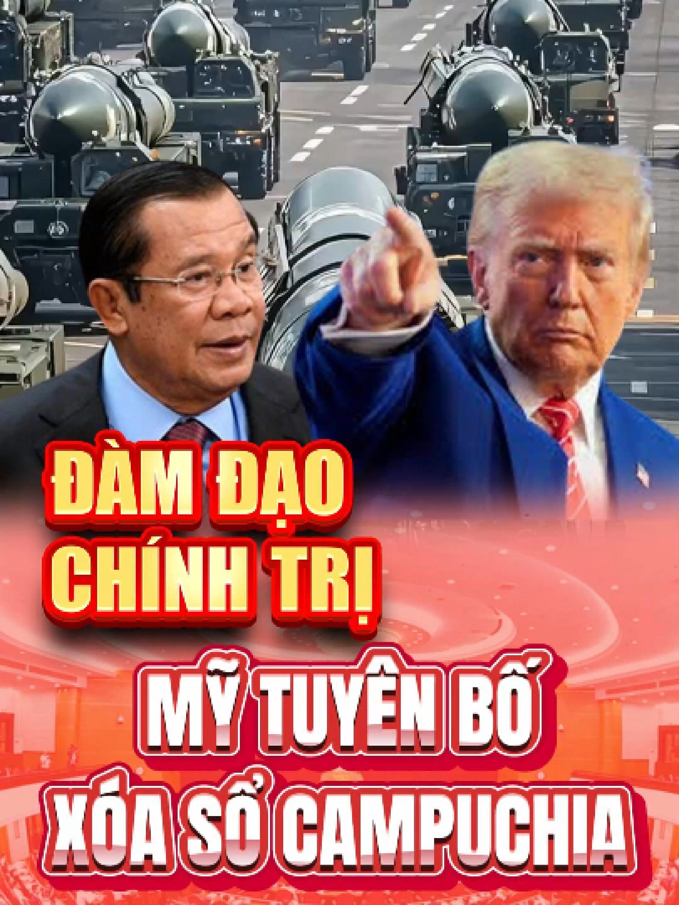 Mỹ Chính Thức Lên Tiếng Về Campuchia #chinhtri #damdaochinhtri #khututri #chientranh #campuchiathailan #hunsen #campuchia #fyp
