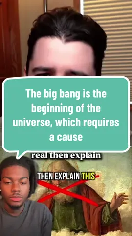 Do not harass or send hate comments to this creator @drewgreenmeier  - The big bang is not when the universe began to exist - #agnostic #atheist #religion 