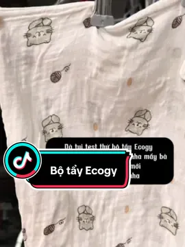 Tẩy Ecogy đánh bay mọi vết bẩn trên áo quần#ttlktiktokshop🔥🤗💕💕❤️ #taydanang #ecogy #viralvideo 