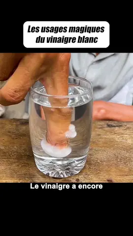 Les usages magiques 
 du vinaigre blanc #lifehacks #Lifestyle #lifetips 