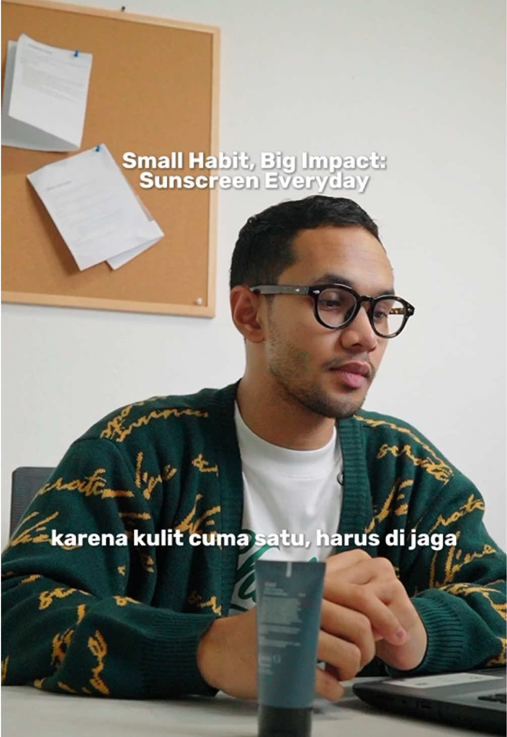 pokoknya apply sunscreen itu wajib bro😎 #kahf #kahfsunscreen #sunscreen #sunscreenviral #kahfsun1 