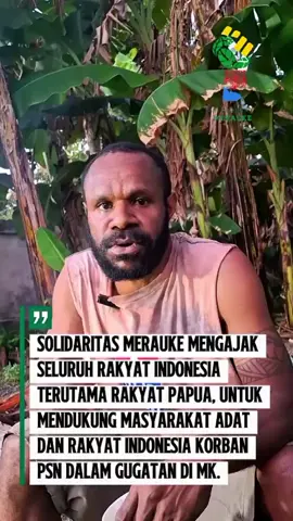 Kami mengingatkan bahwa Besok, 25 Agustus 2025, Sidang ke - III Judicial Review (JR) terkait UU No. 6 tahjn 2023 tentang Penetapan Perppu Cipta Kerja akan kembali dilanjutkan di Mahkama Konstitusi. Inilah momentum penting bagk seluruh Rakyat Indonesia untuk mengawal jalannya persidangan, memberi dukungan moral, dan menyuarakanb solidaritas kepada Masyarakat Adat Malind di Papua Selatan Maupun Rakyat Indonesia Korban PSN dari berbagai daerah. #hidupmasyarakatadat  #dukungrakyatkorbanPSN  #lawanketidakadilanUUCiptaKerja 