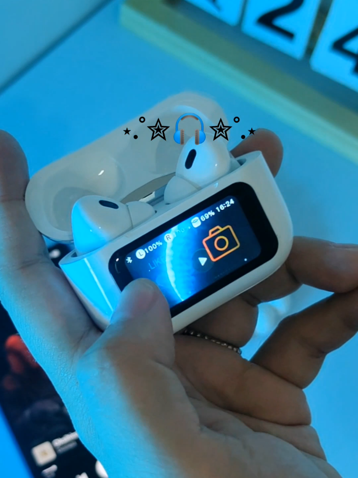 Tap ➡️ Play ➡️ Vibe 🚀 Your next fave gadget is here! 💕” #TouchEarpods #TikTokMadeMeBuyIt #WirelessVibes #TechTok #earpods 