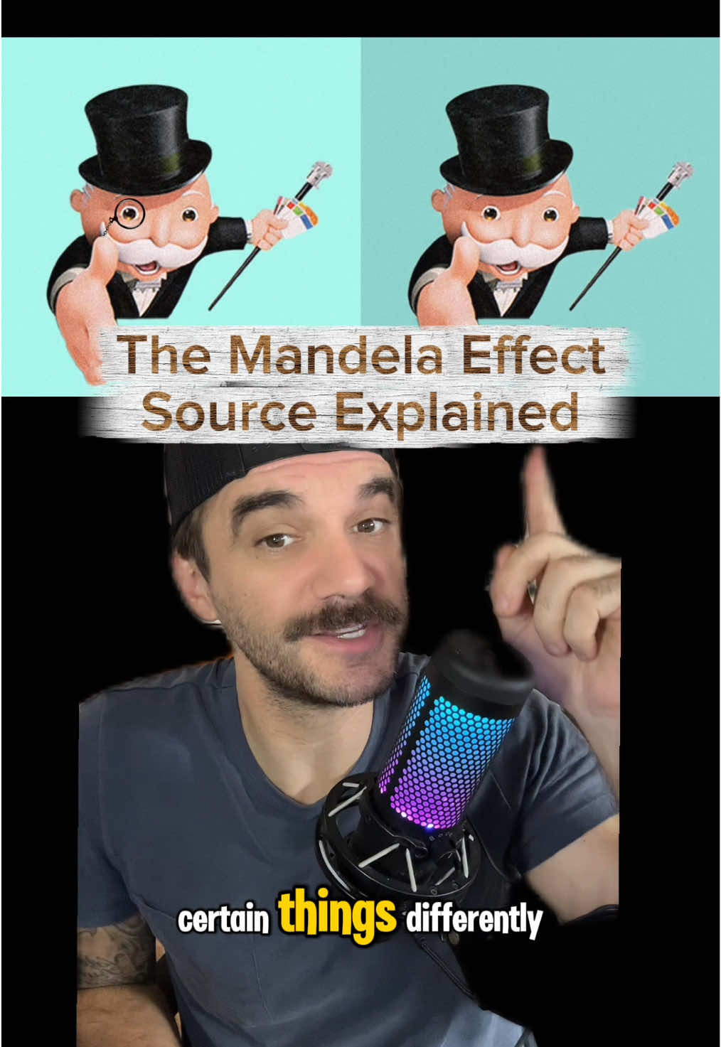 The Mandela Effect Source Explained! 👨🏻‍🔬💥🪐 #mandelaeffect #explained #didyouknowthat 