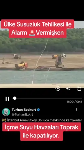 Su Bir Ülkenin namusudur.Bağımsızlığı geleceğidir. Afrika'ya kuyular açarken kendi kuyumuzu kazıyoruz.Gözlerini toprak doyuramadı şimdi üzerine şu içiyorlar.  #Kanalİstanbul #Su #Doğa #Gelecek 