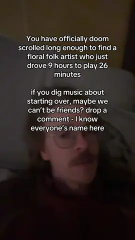 maybe this video will reach more people than the show we just played lol 