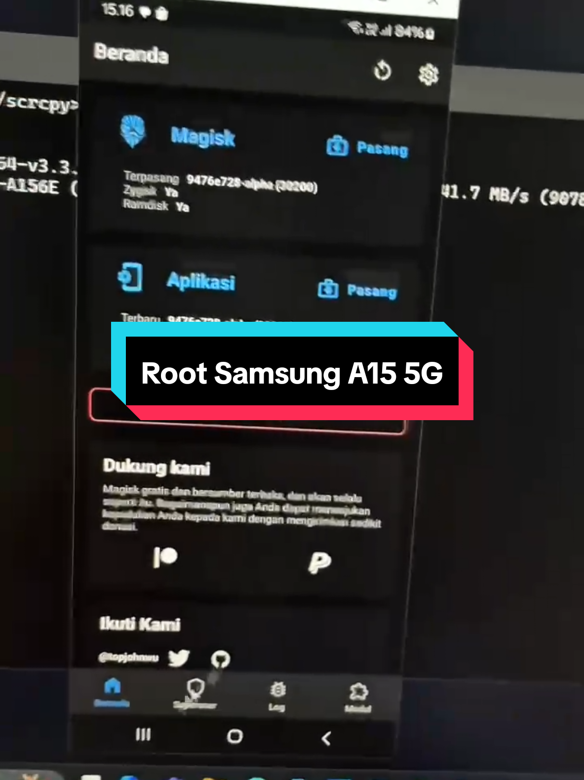 Bagian 2 | Jasa Root Samsung A15 5G ✅ #root #magisk #samsunga15 