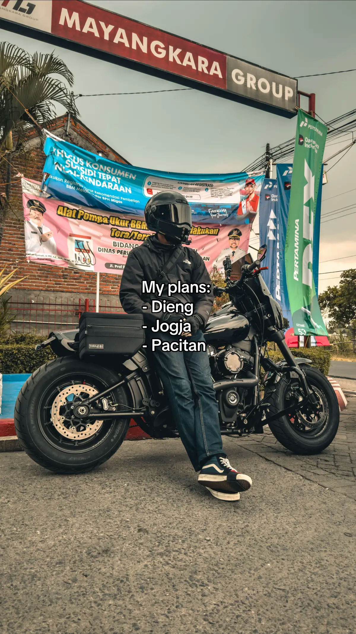 #harleydavidson #dieng #jogja #pacitan #fyp 