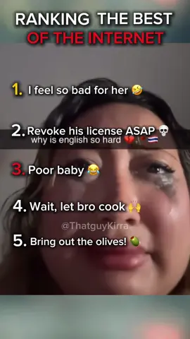 Ranking The Best of The Internet 🤣 #ranking #top5 #funny #clips #fyp 