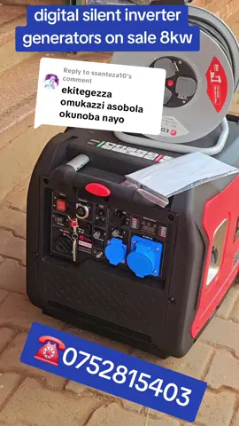 Replying to @ssenteza10 #silentgeneratorsets #digitalinvertergenerators #silentinvertergenerators #quietgenerators