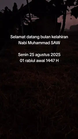 Selamat datang bulan kelahiran Nabi muhammad SAW #maulidnabi#maulidnabimuhamammadsaw#mahulqiyam🤲 #fyp #lewatberanda 