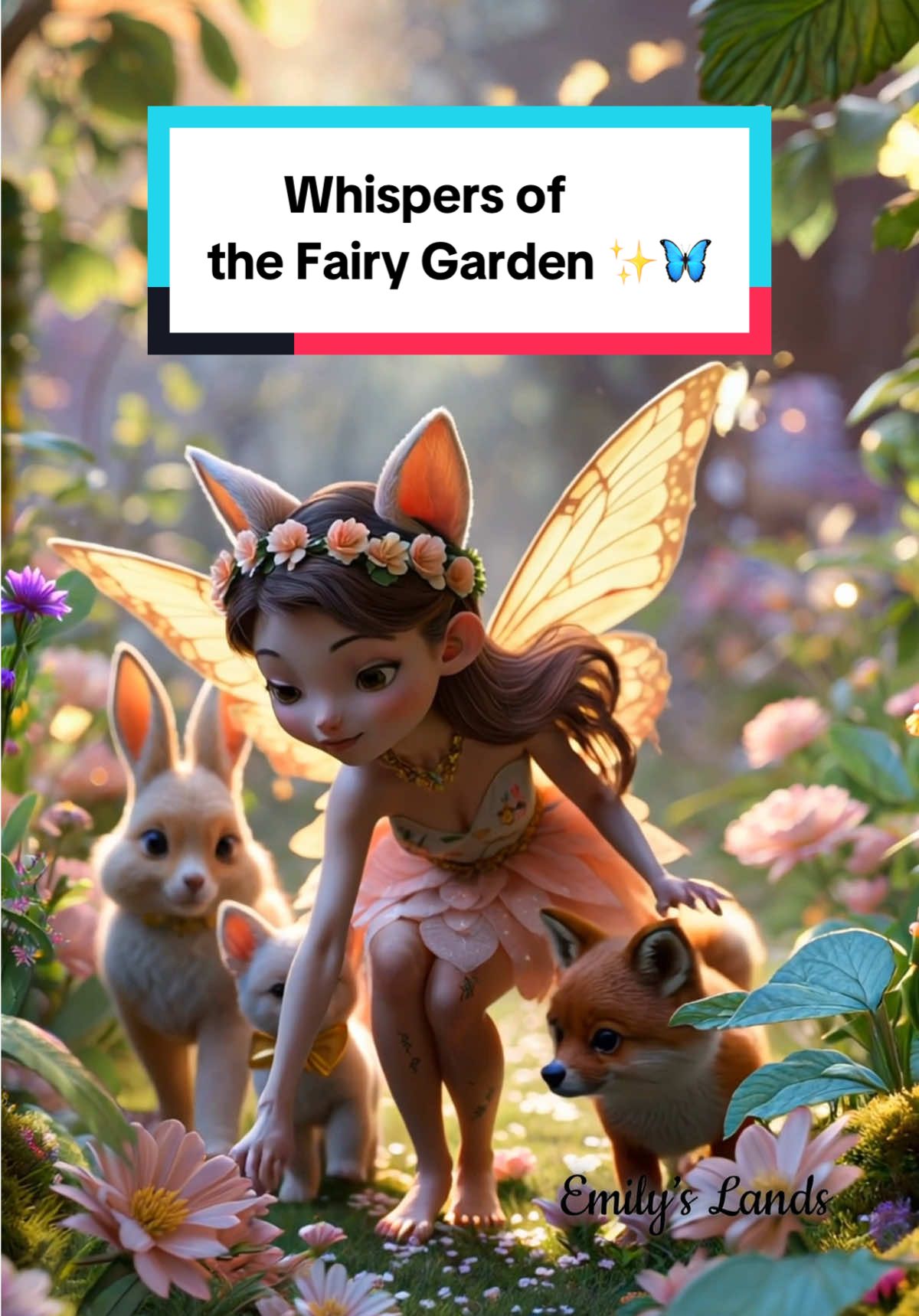 In a hidden garden where roses bloom under golden light, fairies spend their days watering flowers, swinging among petals, and playing with their woodland friends. Every smile, flutter, and sparkle tells a story of joy and gentle magic. 🌸 Generated with love via @ImagineArt 💖 What do you think of this video? 🌟 What magical scene would you like to see next? #aiart #ai #aiwork #aistorytelling #aiartcommunity 