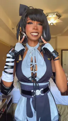 I thought I could remember the dance 😭 #animenyc #wuwa #femalerover #wutheringwaves #GamerGirl #blackcosplayer #cosplay 