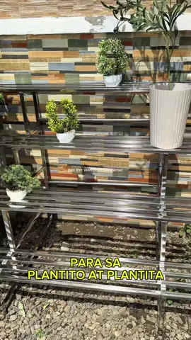 mas maganda tingnan ang mga halaman pag may ganito😍 #plantito #plantita #gardening #garden #plantorganizer 