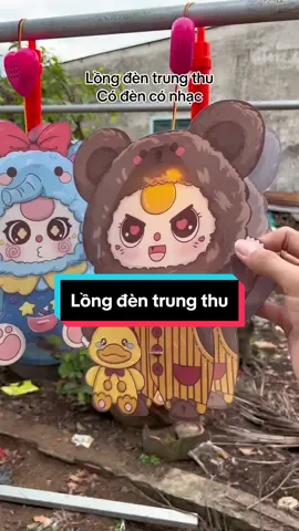 Lồng đèn có đèn có nhạc #xuhuong #longdentrungthu 