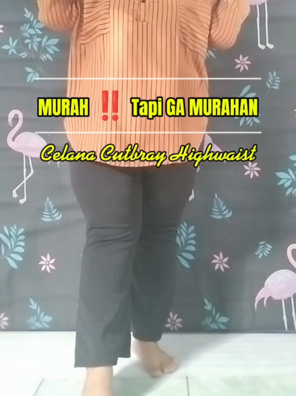 @ReviewBarengAyu 👈 CELANA CUTBRAY SCUBA‼️cek TB dan BB yah d kolom komentar🥰 nnti aku bantu ukuran yg pas buat kalian🫶 #celanawanita #flarepants #highwaist #fyp #trending 