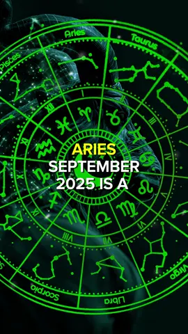 Aries, September 2025 Horoscope #zodiac #zodiacsigns #astrology #reading #aries  