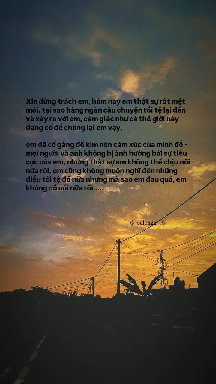 #qulongg_05 #xhuong #xhtiktok #tamtrang 