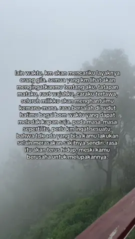 kupastikan aku adalah rindu yg paling menyakitkan buat km
