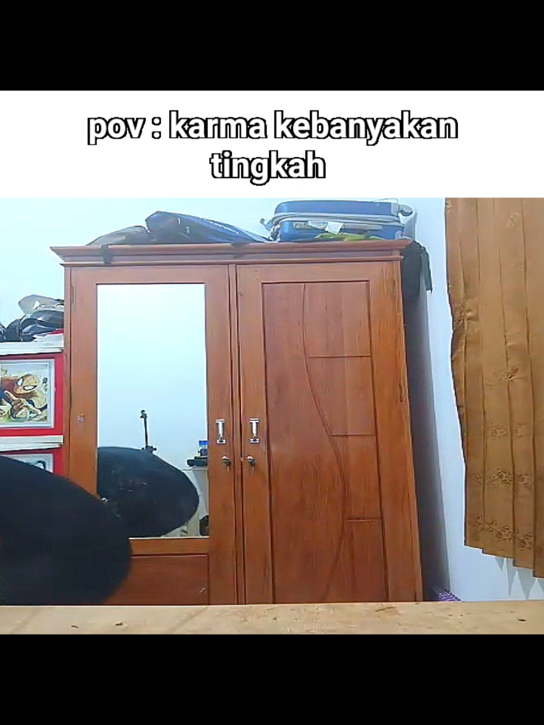 kemarin lemari sekarang kasur besok apalagi 🤭 orangnya : @bang | yhud #randomactivity #fault #memes #fypシ゚ 
