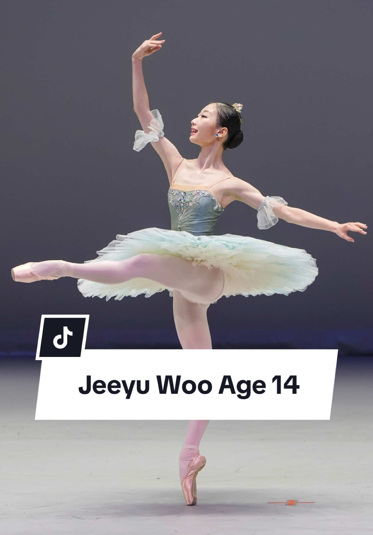 Jeeyu Woo Age 15! #yagp #ballet #dance #ballettok #fyp 