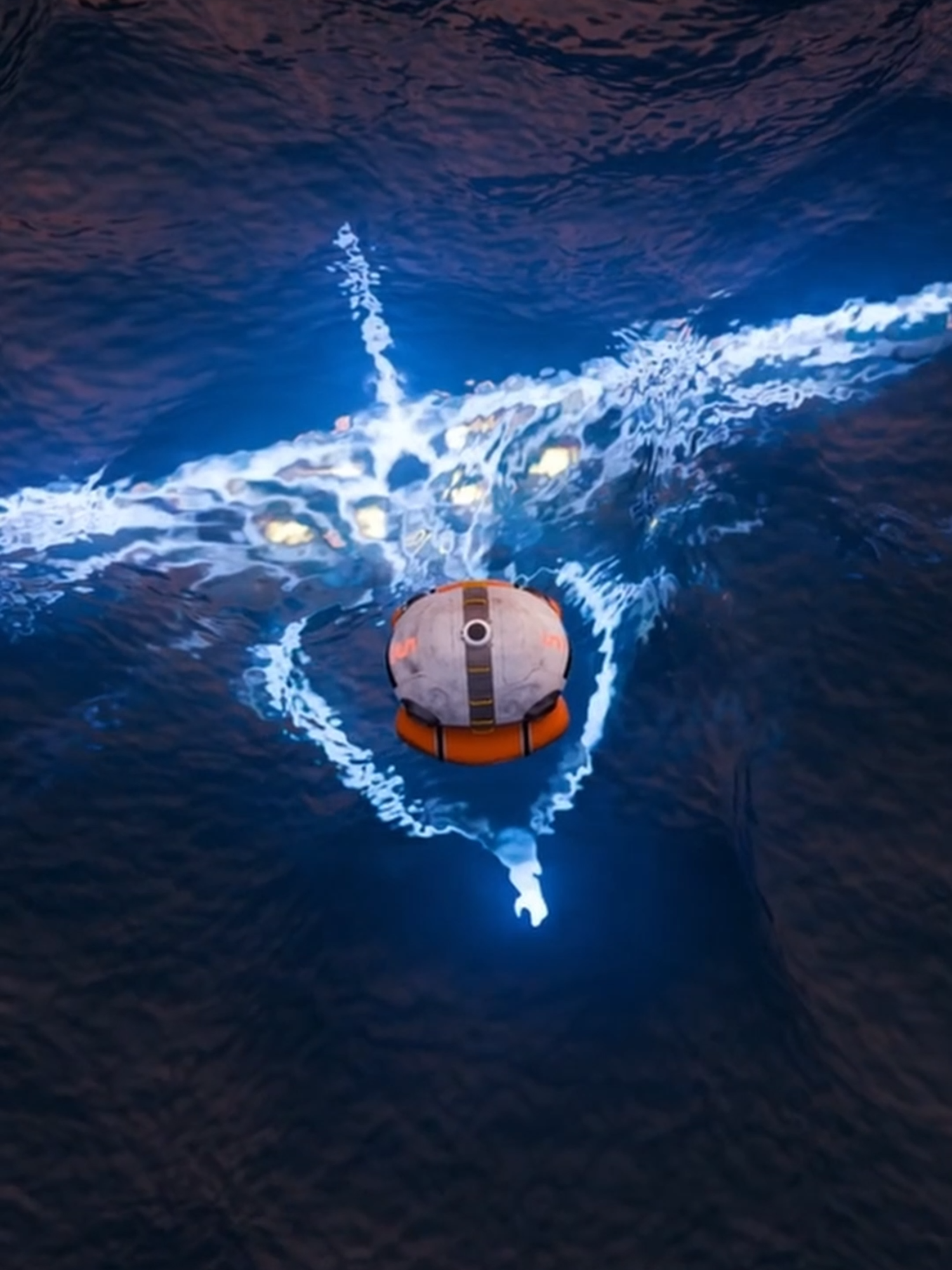 What if you land in Subnautica's Void? #subnautica #leviathan #horror #thalassophobia