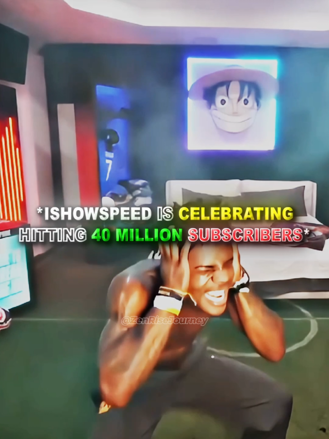 iShowSpeed just turned 40M into pure chaos🔥 #ishowspeed #viralvideo #edit #speed #ytshorts 