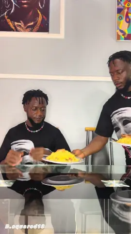 You think say you wise ?😂😂😂#dsquared13 #food #eating #fyp #comedyvideo 