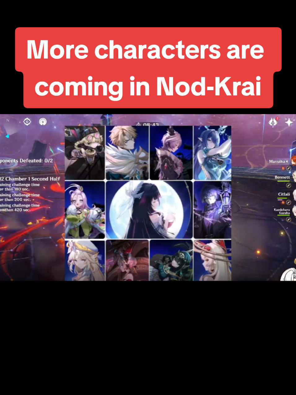 More characters are coming in Nod-Krai  #genshin #nodkrai #lauma #flins #columbina 