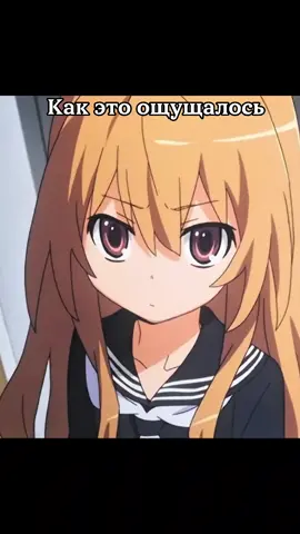 Как это ощущалось... до конца  #ТораДора #аниме #Мем #Anime