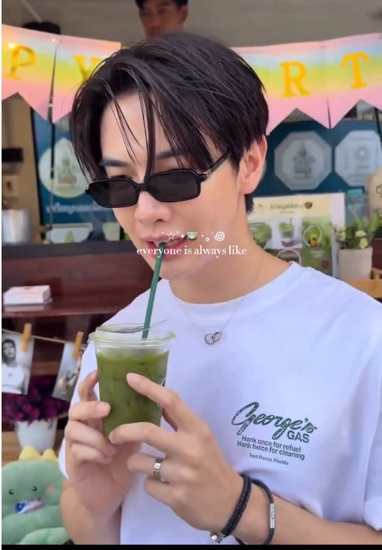 our very own matcha lover maxky=matcha🤭🍵  #maxky_rp #6code 