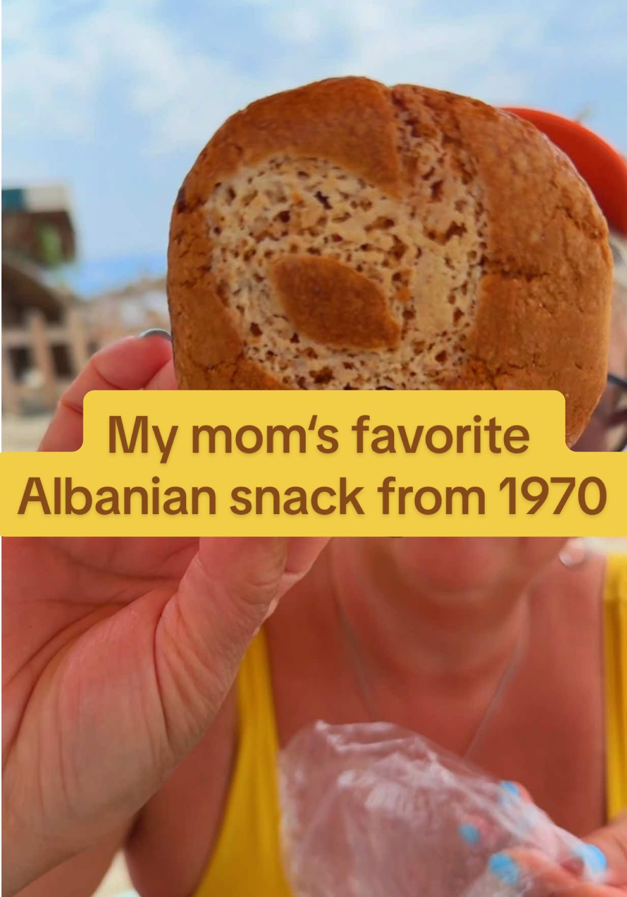 My mom used to eat this as a treat when she was little in the 70s #albania #foryou #erakolli #music #food 