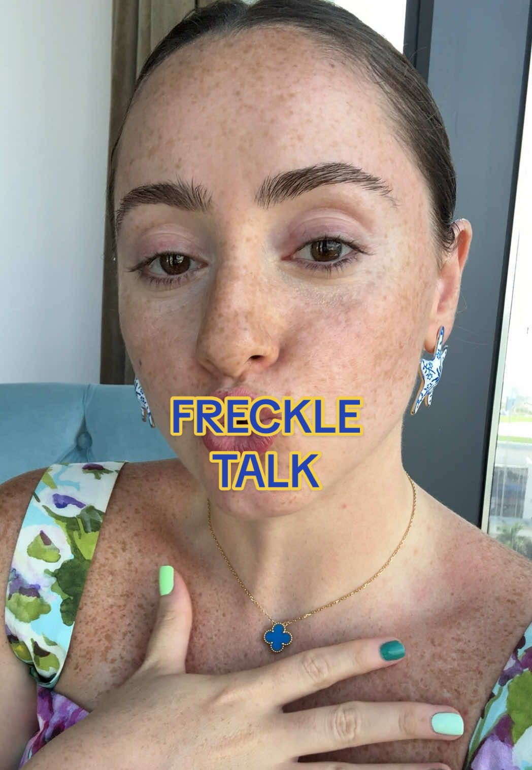 Frecklessss #lotsoffreckles #frecklegirl #freckleshack #freckles 