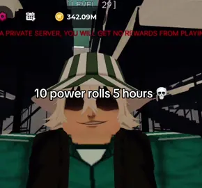 10 power rolls 💀 in 5 hours #roblox #inkgame 
