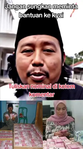 Tuliskan nominal yang kamu butuhkan insyaallah kyai siap membantu anakku diluar sana #viralhariini #lewatberanda #pesugihan #danagaib #fypage 