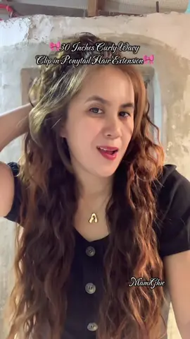 🎀30 Inches Curly Wavy Clip in Ponytail Hair Extension🎀 Trendy hair extension natural look Instant long very easy to wear just clip it🥰  #30inchescurlywavyhairextension #ponytailhairextension #hairextentionclipin #clipinhairextensions #hairextensions #hairextensions #fypシ゚ #everyoneシ゚ #foryoupageシ 