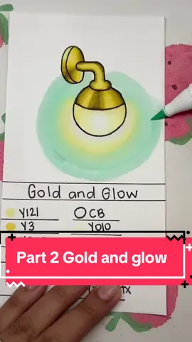 Part 2of Gold and glow. Tutorial on how to color a gold lamp. Hope this tutorial helps. Part 2 is for glow on the lamp and wall. #coloringtutorial #gold #tutorial #coloring #fyp