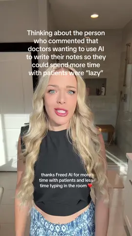 Always ask for consent and totally ok if people are not comfortable. But having an AI notewriter keeps costs low, means we get to see more patients, and our documentation is more complete and thorough.  People comment about a study that showed it can “hallucinate” medical info which is why, just like dictation, it is always important to read through your notes. However, I haven’t had that issue with Freed at all!  DREMZ for a discount and to let them know I sent ya if you decide to try it! 
