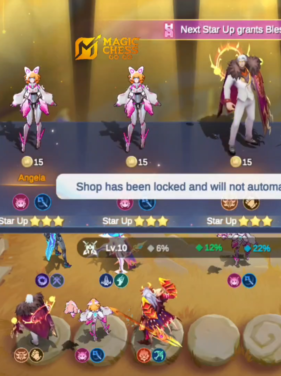 paquito commander can 3 star all 5 cost heroes. 🤫🔥 #MCGG #MagicChessGoGo #MCGGCosmicTraders #MCGGPHCreators 