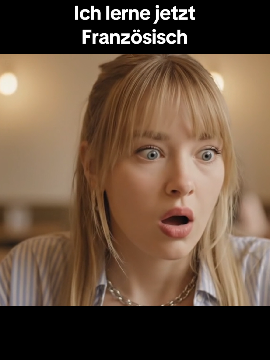 Ich lerne jetzt Französisch #Humor #sitcom #französisch #Spaß #deutschetiktok 