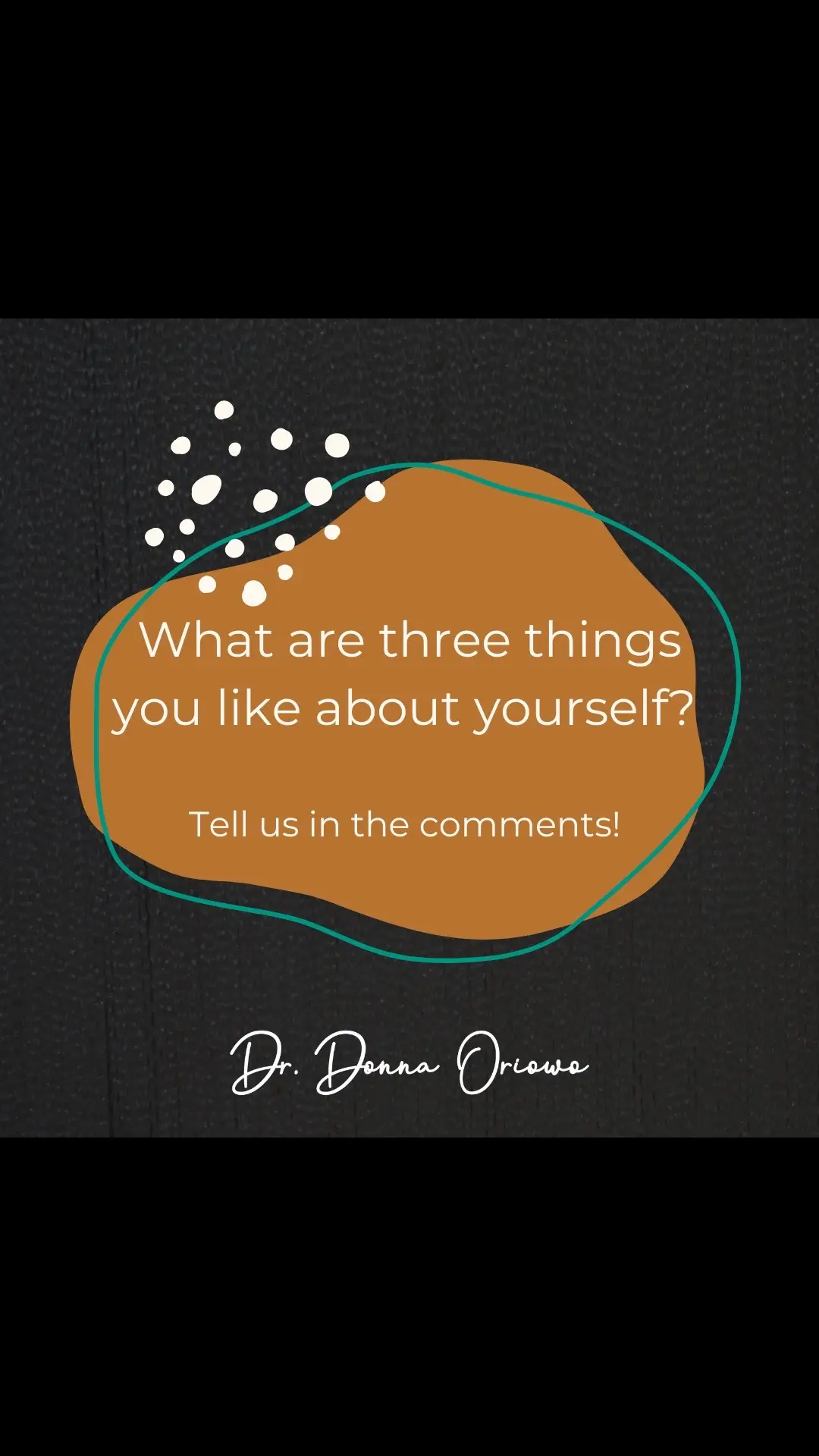 Tell me three things that you like about yourself! We do a really good job of downplaying how awesome we are, of comparing ourselves to others, and quite frankly, a feeling like  💩  Well, now is the time to reflect on how delightful you are. To note 3 things that you actually like about yourself, and stop being so shy that you can’t share.  Here are mine.  1. I like how allow others to step up and take care of me when I’m not well 2. I like how petty I can be, without crossing the line 3. I like how I can make connections between concepts and the brain-gasms that come from a good conversation.  What do you like about you?  ##fyp##selflove##selfesteem##brag##blackgirlmagic
