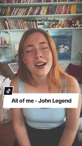Bin zwar erkältet 🤒 aber kanns trotzdem nicht lassen zu singen 🙈❤️ #singing #allofme #cover #fyp #emmiandthemusic 