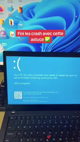 Ton pc ne vas plus crash avec cette astuce ! #astucepc #tutopc #informatique #apprendresurtiktok #windowstips 