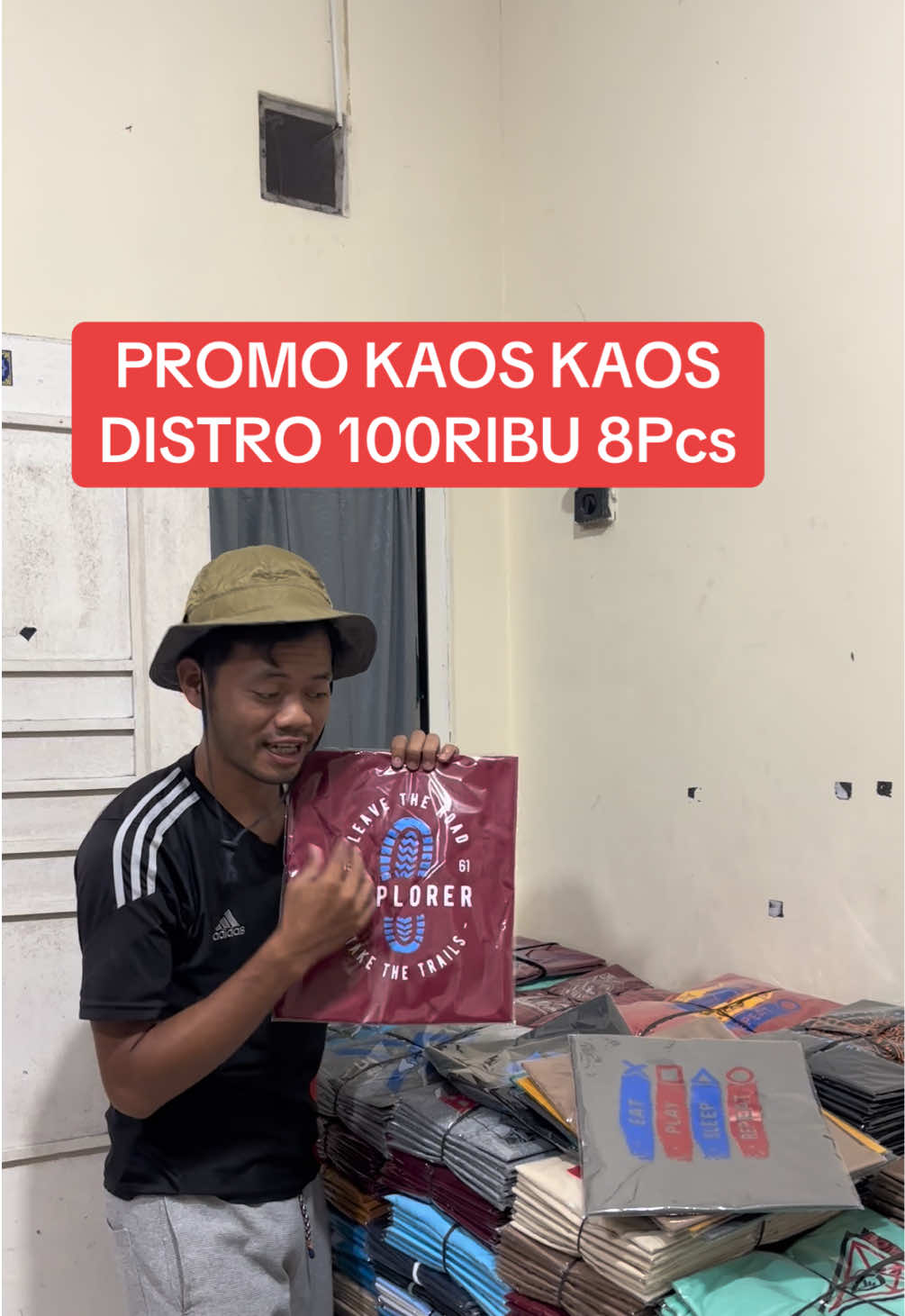 Buruan Order sekarang juga kaos distro motif keren #katakata #kaosdewasa #kaosmurah 