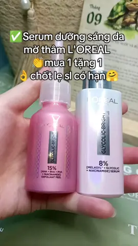 Ưu đãi cùng L'Oreal nè #serum #loreal #serumsangda #xh 