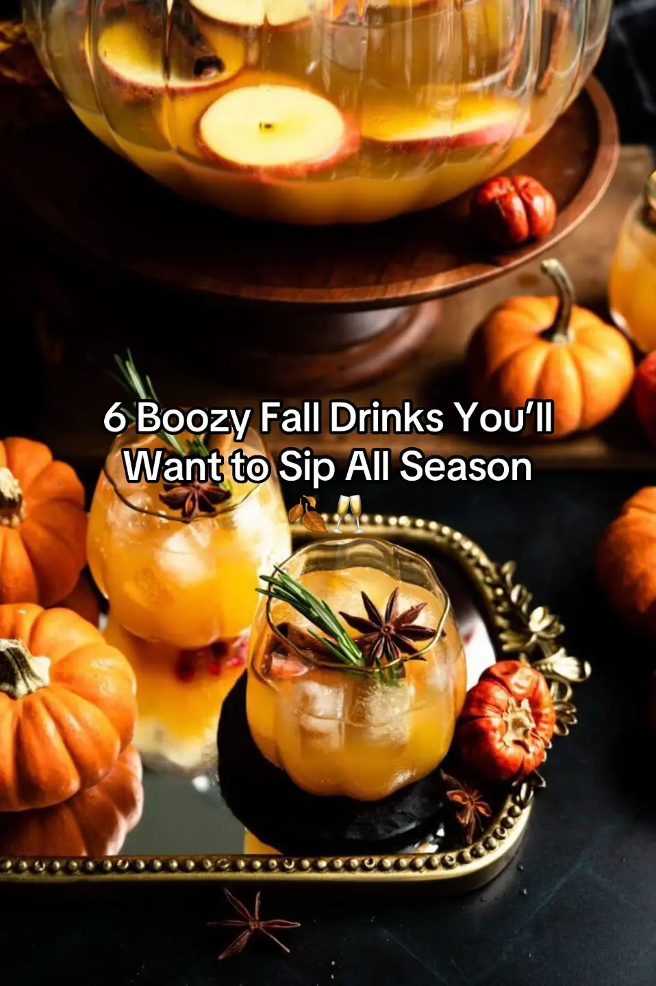 Cozy up with these warm, spicy, and indulgent cocktails perfect for crisp fall nights. From caramel apple bourbon to pumpkin spice classics, these drinks will elevate your autumn vibes. #autumn #falldrinks #fyp #trendingnow 
