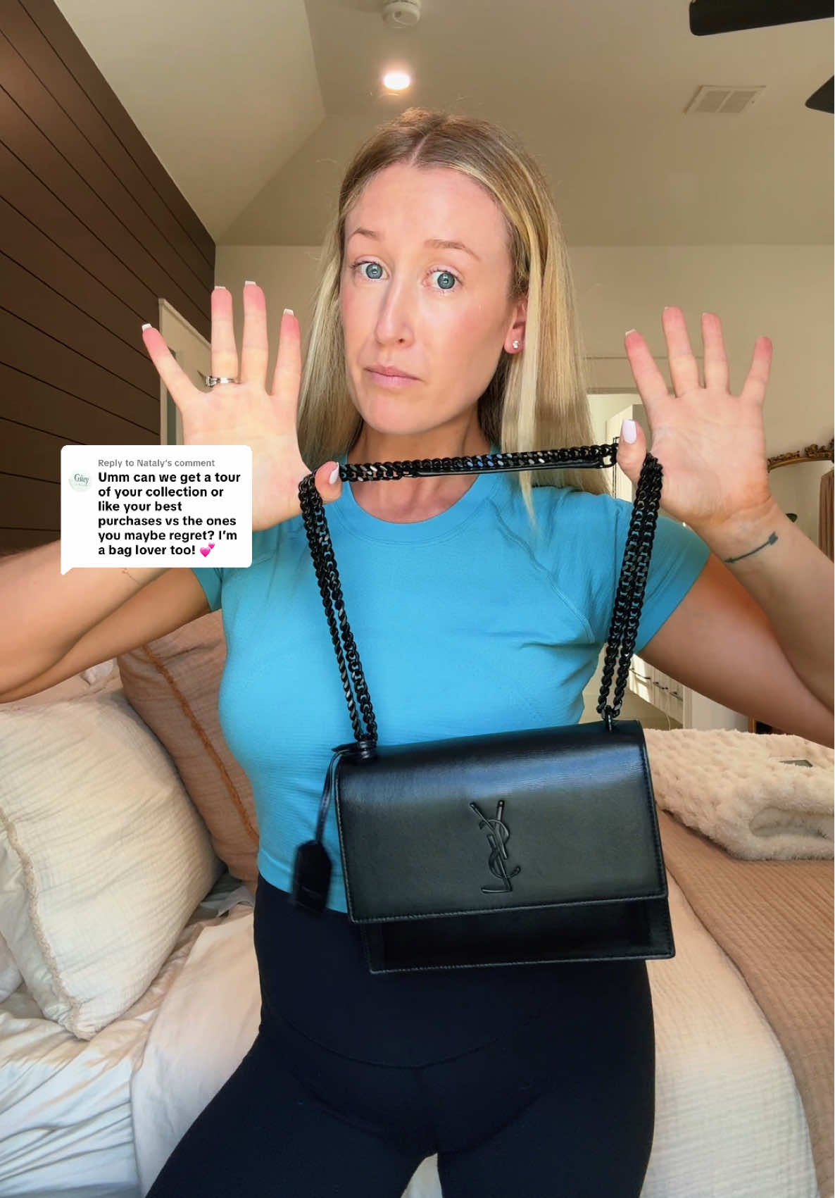 Replying to @Nataly my first purchase: sentimental, no regrets bag for black ties & special events #saintlaurent #saintlaurentbag #designerbags #designerhandbags 